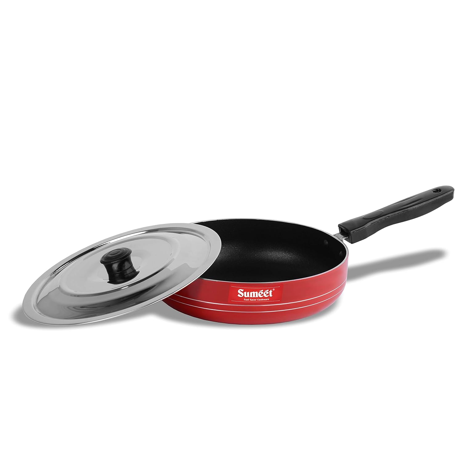 Sumeet 2.6mm Non stick Fry Pan 1.5Lt Capacity 21cm Dia