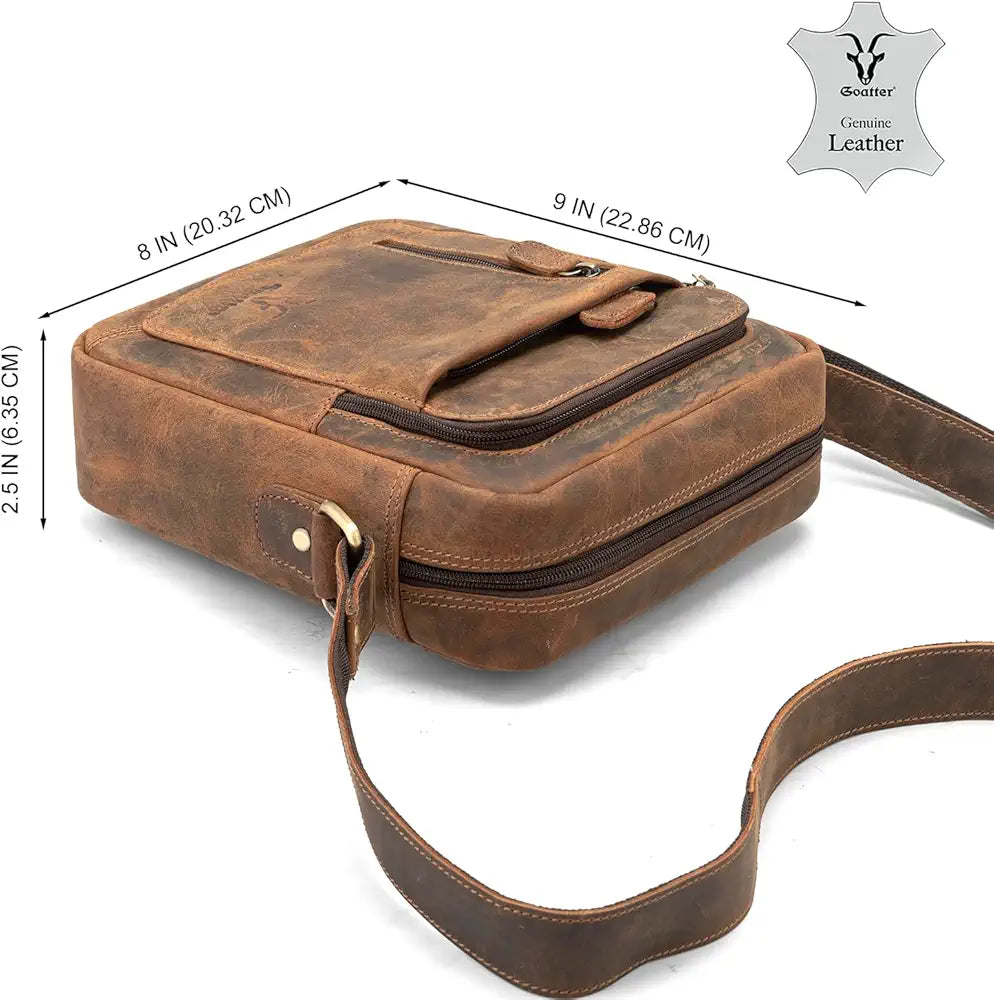 Goatter Genuine Leather Multi Pocket 9