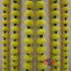 Reusable Artificial Flowers Hanging Garlands Artificial Marigold Flowers Toran Pack of 3 Yellow