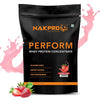Nakpro Perform Whey Protein Concentrate Strawberry Flavour - 1000 gms