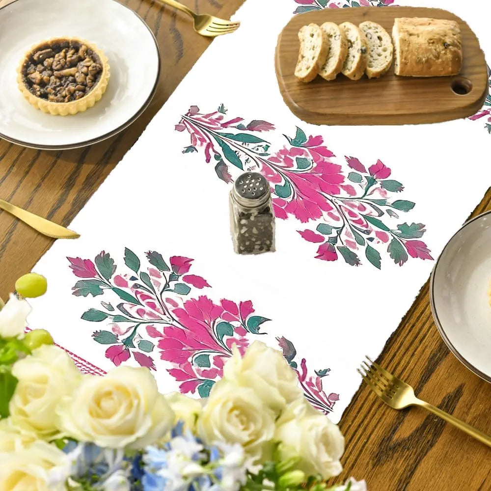 Ishro Home Premium Table Runner Colour The Phool