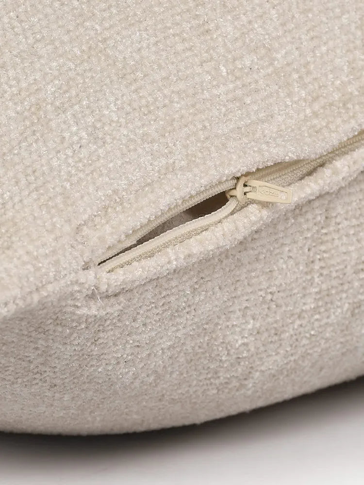 Sashaa World Colour Natural Chenille Cushion Cover Decorative Pillow Case