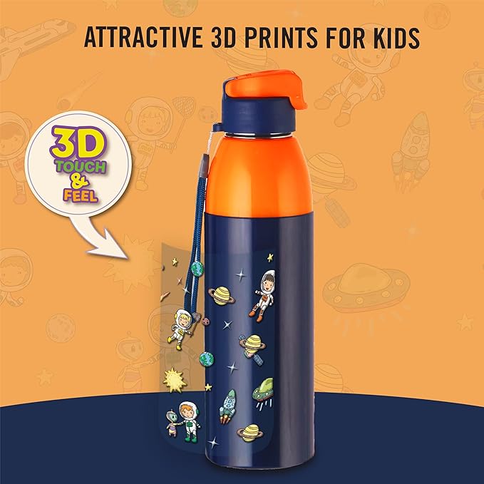 Cello Kidzbee Uranus 600 Cosmic Explorer Water Bottle | 540 ml