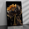Kotart Modern Art Canvas Paintings for Bedroom Room Living Room Abstract Golden Floral Canvas Painting Style02