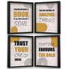 Kotart A Room Without a Book Motivational Quotes Wall Posters with Frame