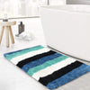 Luxe Home Bath Mat Super Soft Microfiber Non Slip Jericho Bathroom mats 40x60 cm Colour Ocean