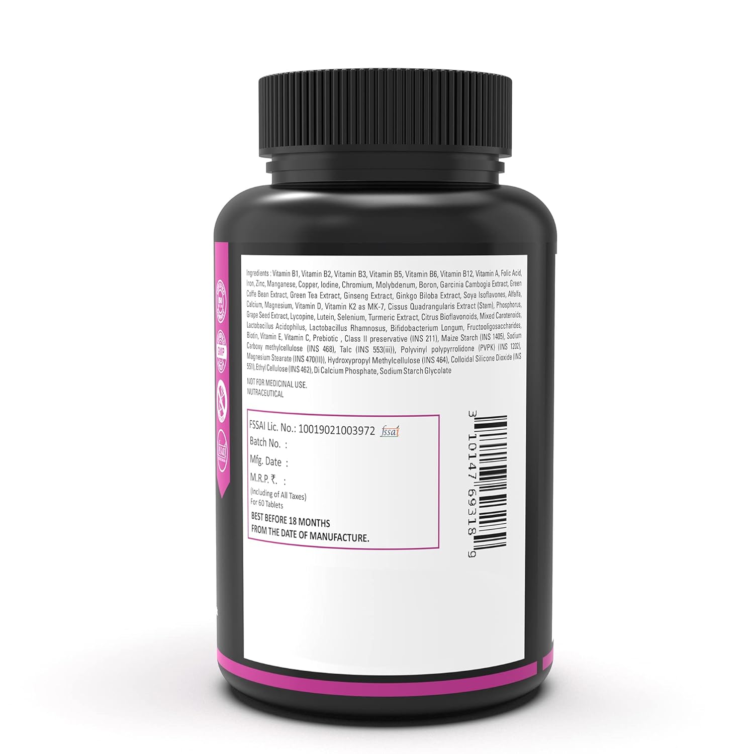 NutritJet Multivitamin For Women Tablets - 60 Tabs