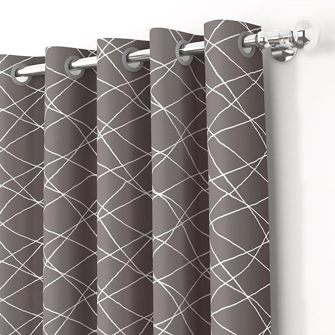 Story@Home Blackout Curtains for Window 5 Feet Long 1 Piece Grey Colour