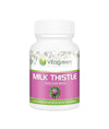 Vitagreen Milk Thistle For Liver Support & Body Detox, 500 Mg - 60 Capsules
