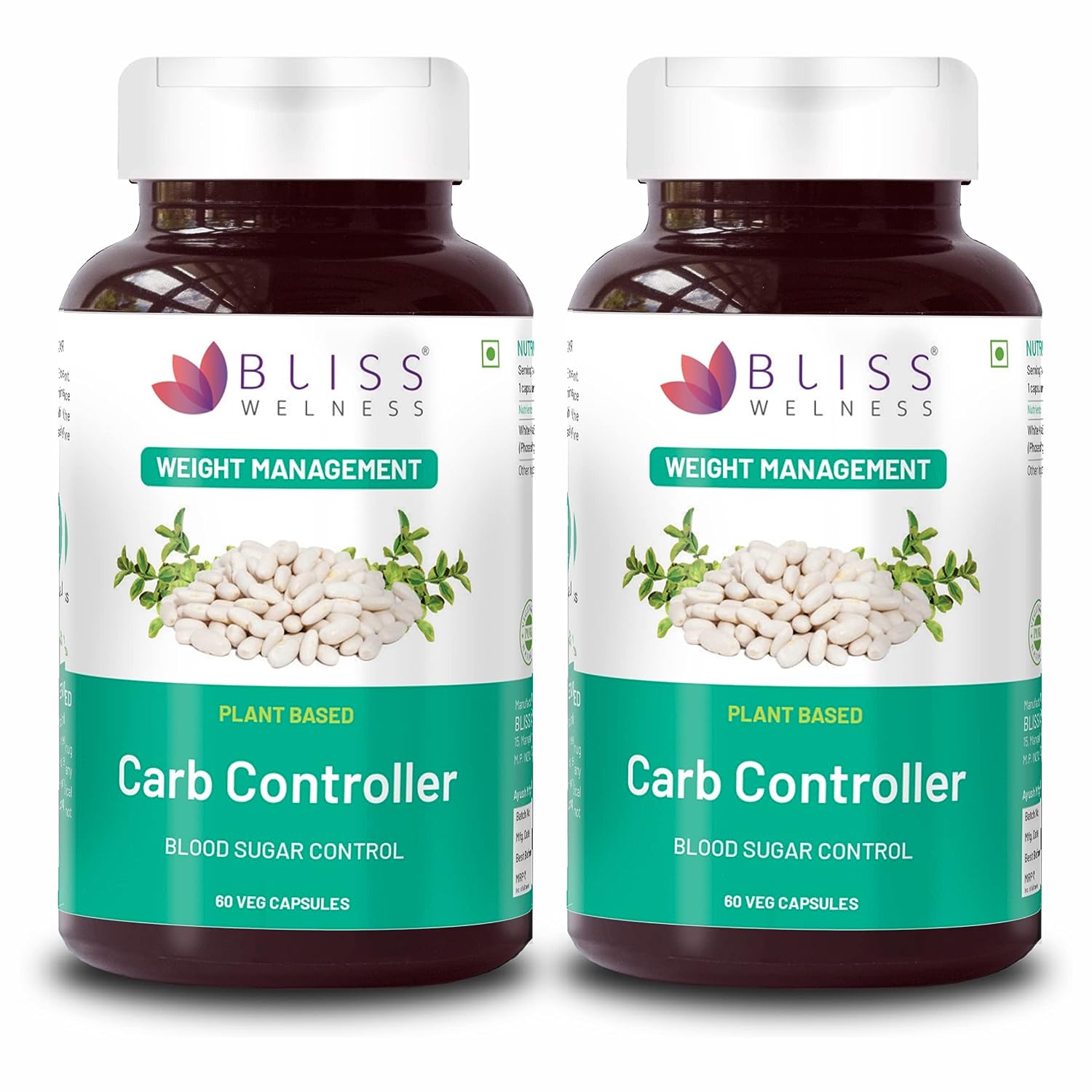 Bliss Welness Carb Blocker Inhibitor - 60 tabs