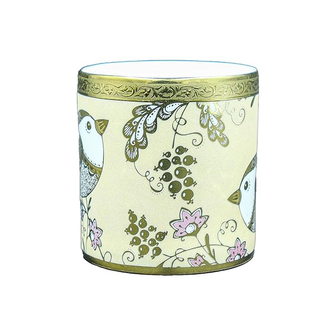 Femora Bone China Gold Tea Cup | Goldcrest Gold | 180 Ml