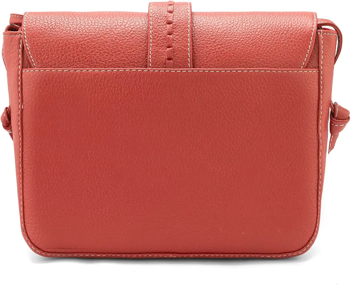 Goatter Genuine Leather Sling Cross-Body Bag For Girls And Women's