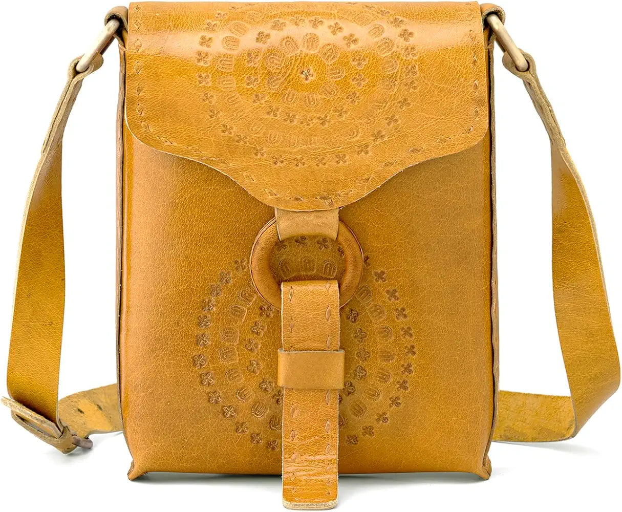 Goatter Genuine Leather Handmade Girls And Women’s Small Cross Body Sling Bag For Daily Use