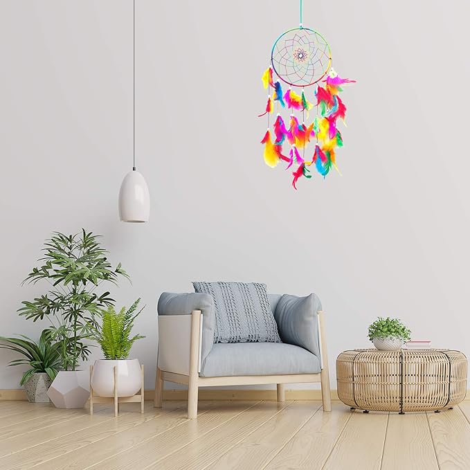 Asian Hobby Crafts Dream Catcher Wall Hanging | Multicolour