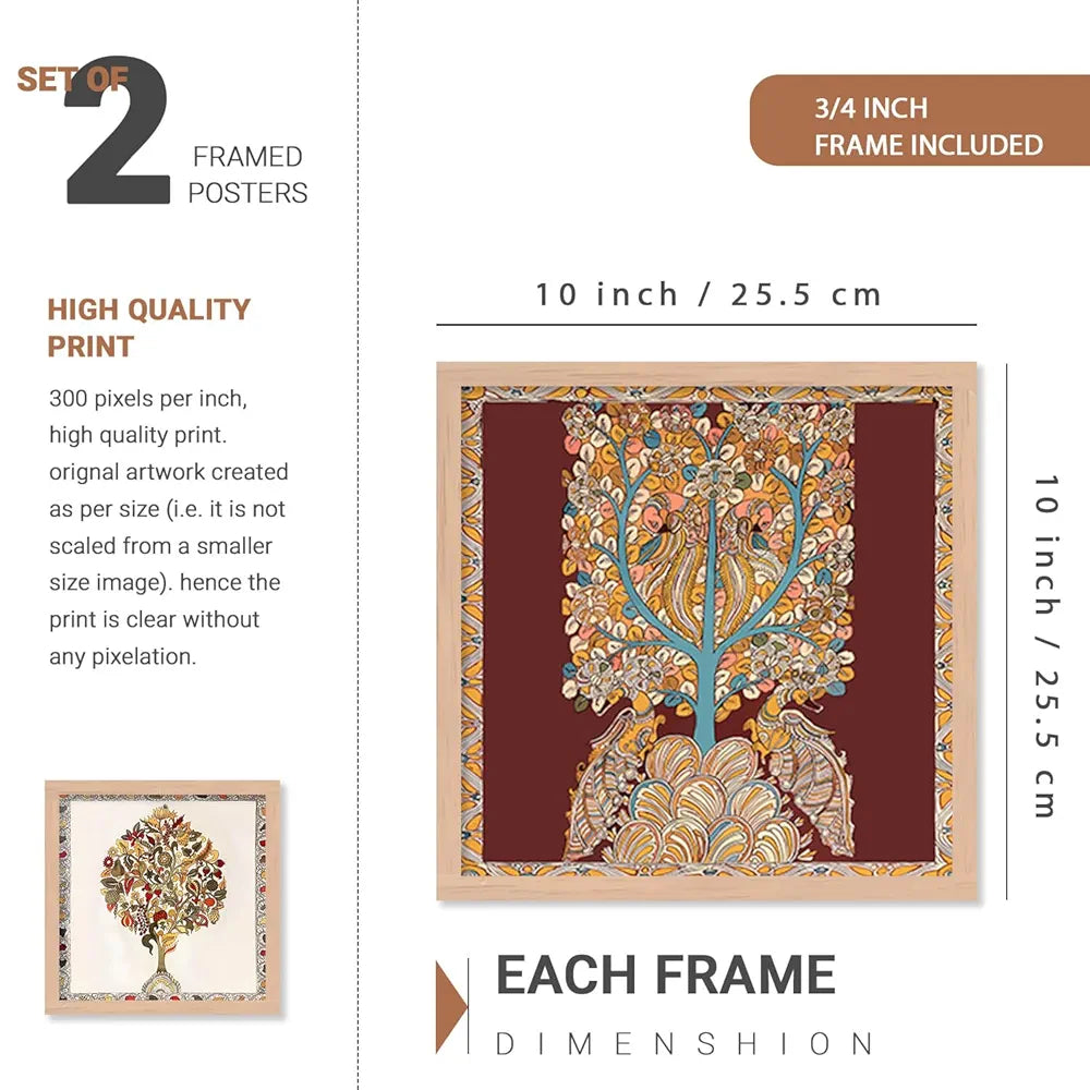 Kotart Art Paintings with Frame Traditional Framed Painting Art 1