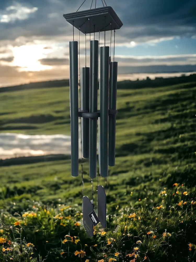 Paradigm Pictures 30.5 inch Big Wind Chimes Black