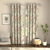 Urban Space Digital Printed Blackout Curtains for Door Bedroom Room Darkening Blackout Kids Decorative Curtains Flora Nova Sage