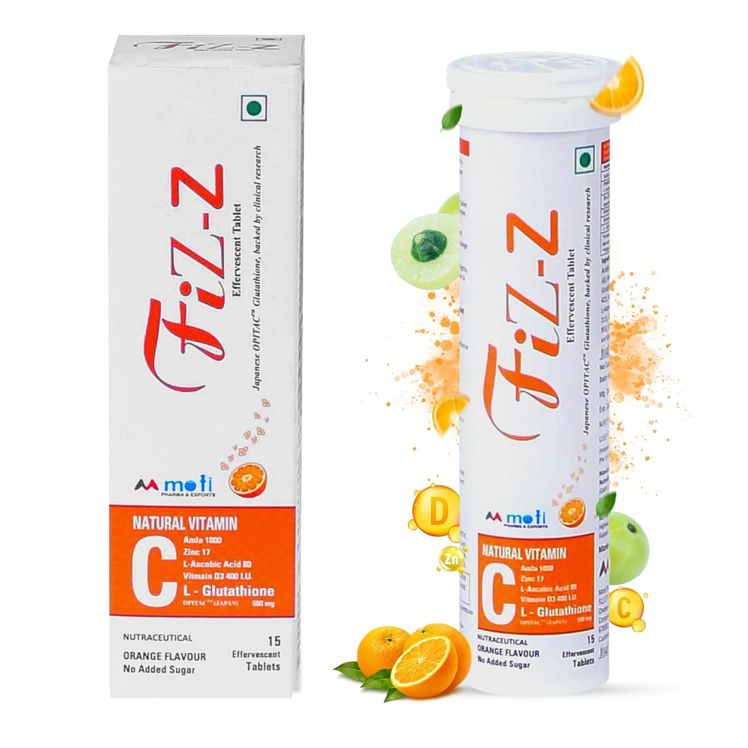 Moti Pharma Exports Japanese Glutathione and Vitamin C - 15 Effervesce ...