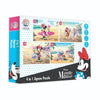 Ratna's 4 in 1 Disney Minnie Mouse Jigsaw Puzzle 140 Pieces for Kids. 4 Jigsaw Puzzles 35 Pieces Each