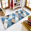 Ishro Home 3d Printed Bedside Runner Carpet Anti Skid For Home Kitchen Colour Crystals
