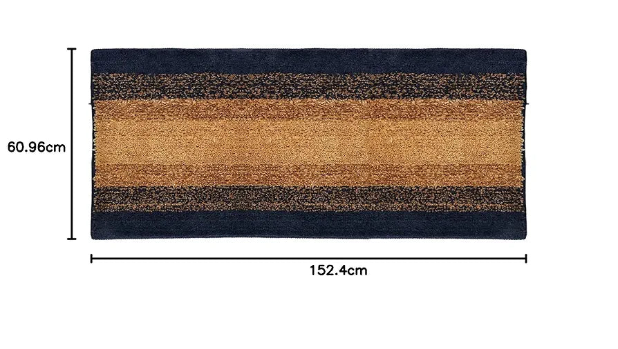 Kuber Industries Shaggy Carpet Polyester Bedside Runner Soft Rug for Hall Offices Bedroom
