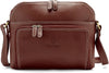 Leather Casual Sling Bag for Girls and Women | Brown