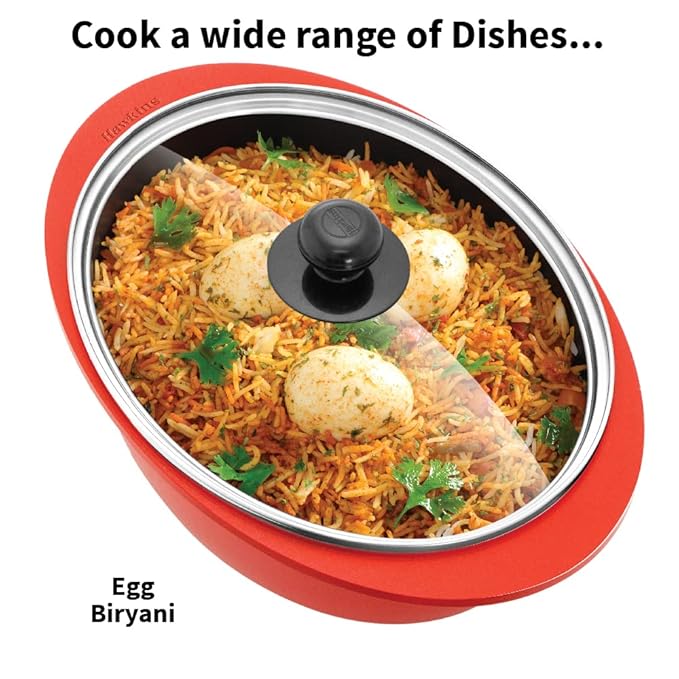 Hawkins 3 Litre Dutch Oven Nonstick Biryani Pot