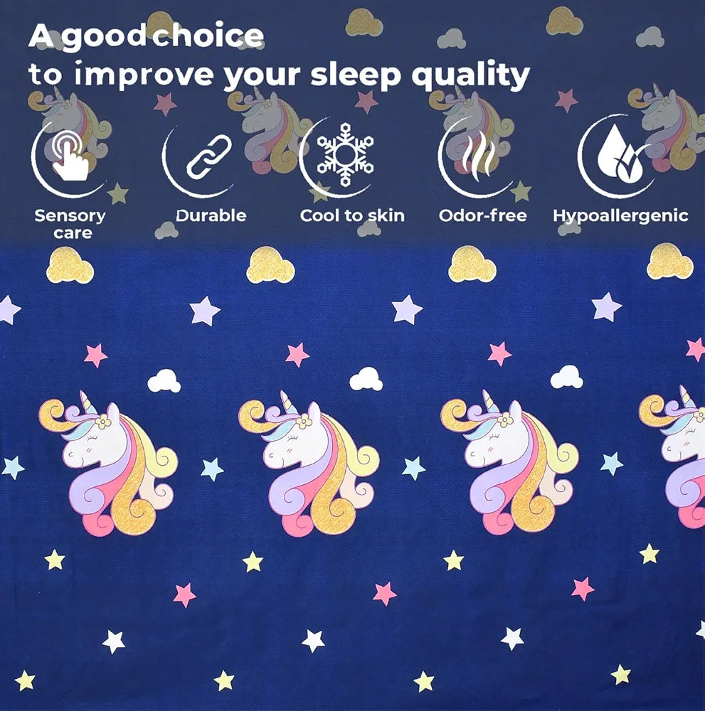 Fresh From Loom 300 TC Glace Cotton Wrinkle Free Soft Elastic Fitted Bed Sheet Cartoon Printed Bedsheets King Size For Kids With 2 Pillow Cover Dinosaur Blue