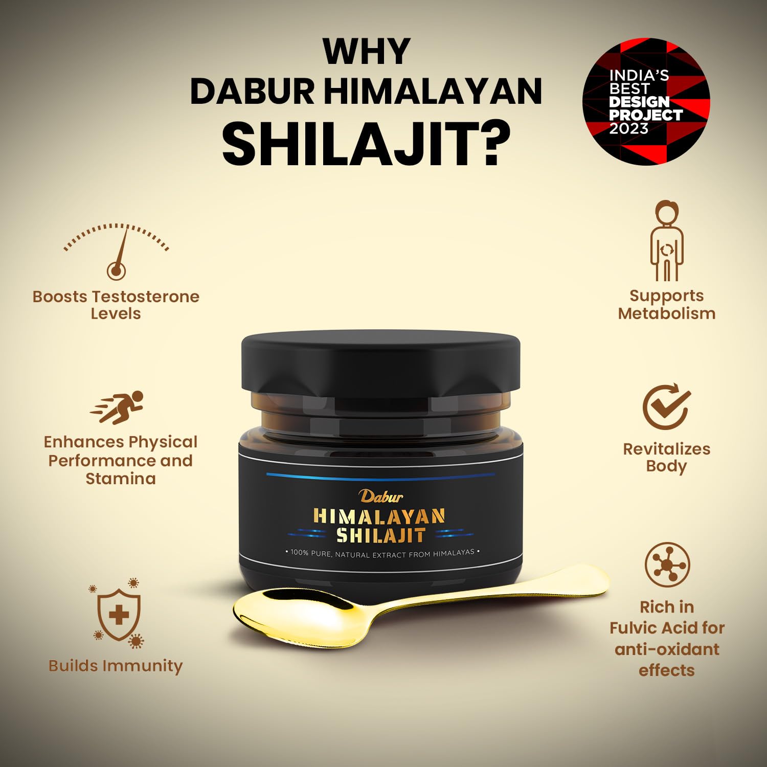 Dabur Himalayan Shilajit Resin - 15 gms
