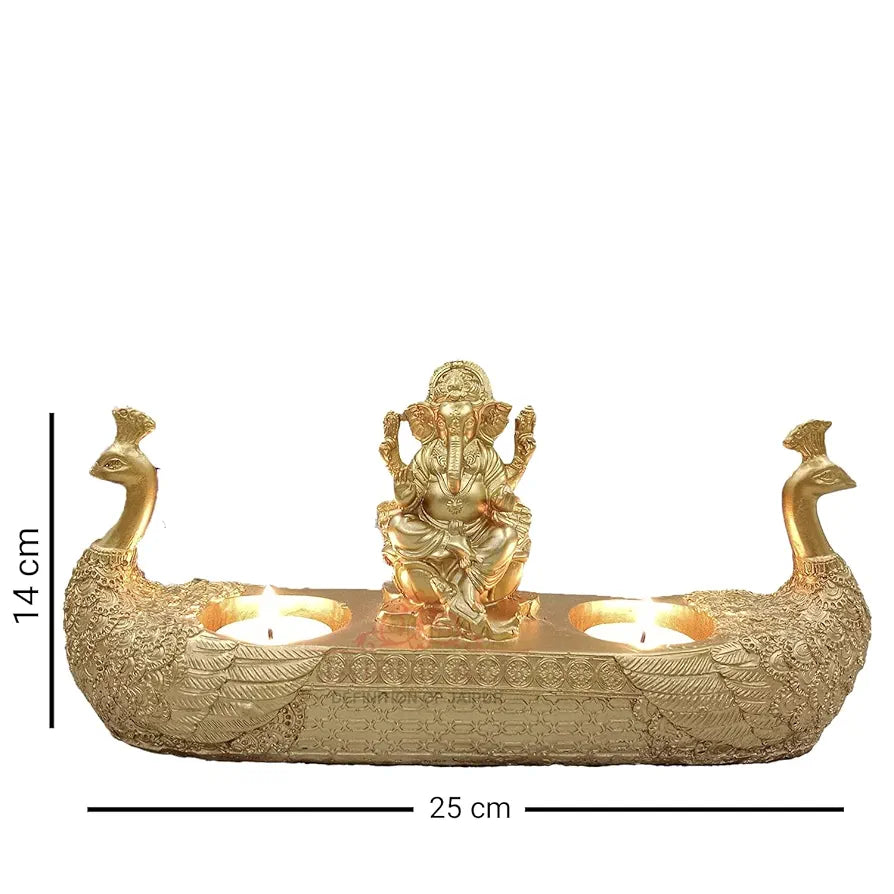 Jaipur Ace Beautiful Vinayak Ji Statue Perfect Boat Ganesha Idol Boat Ganesha