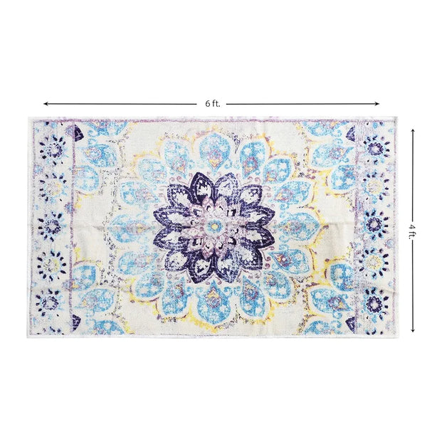 Status Contract Rugs for Living Room 3D Printed Carpet for Living Room DecorColour Multicolor