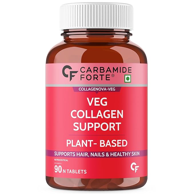 Carbamide Forte 100% Veg Collagen Builder Tablets - 90 Veg Tablets
