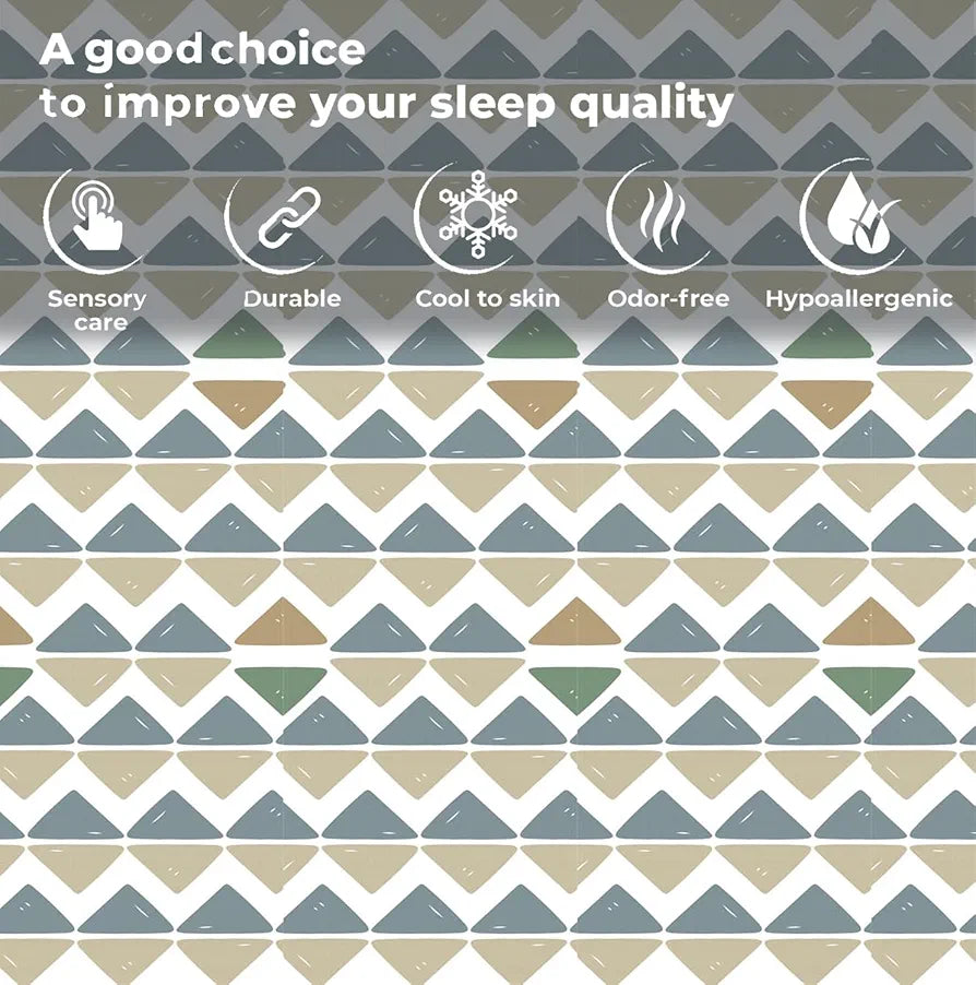 Fresh From Loom 240 TC Microfiber Cotton King Size Bedsheet for Double Bed with 2 Pillow Cover Blue Beige