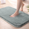 Luxe Home International Bath Mat Super Soft Non Slip Vegas Mats for Bathroom Colour Silver