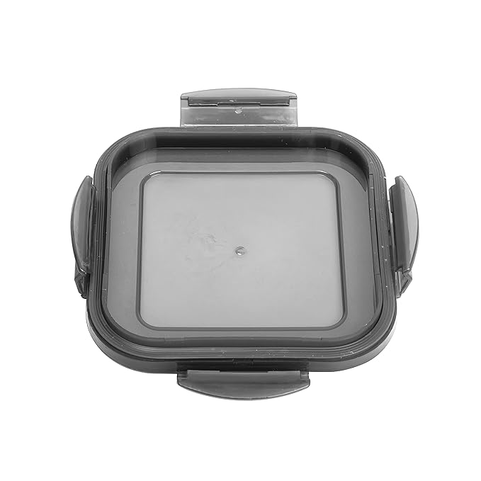 Femora High Steel Square Container Airtight Leakproof Unbreakable Storage Container/ Lunch Box | 350 Ml | Set of 2