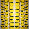 Reusable Artificial Flowers Hanging Garlands with Mango Leaf Artificial Marigold Genda Flowers Toran Pack of 3 Yellow With Leaf