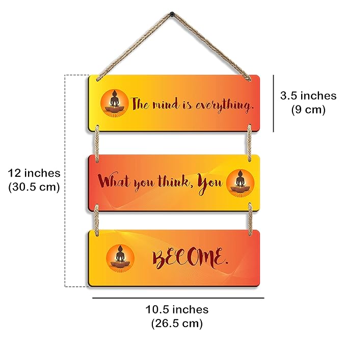 Sehaz Artworks Buddha Wall Hanging Home Decor Items Home Decoration Items  -3-0030