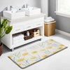Luxe Home Columbo Anti-Fatigue Kitchen Mat Non-Slip Cushioned Comfort Mat Floral Pattern Standing Desk Mat Colour Sunflower