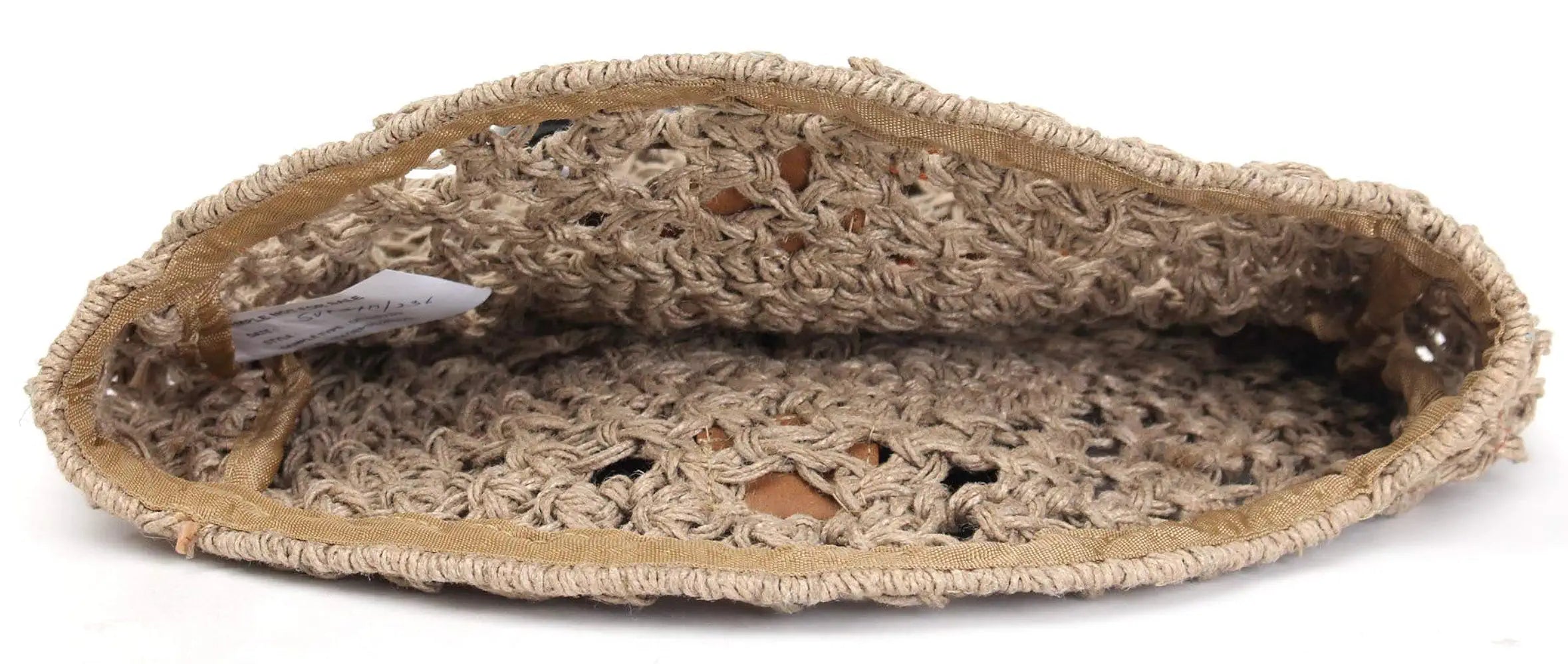 Astrid Handmade Macrame Flap Over Sling Bag For Girls And Women Colour Nut Brownish Beige