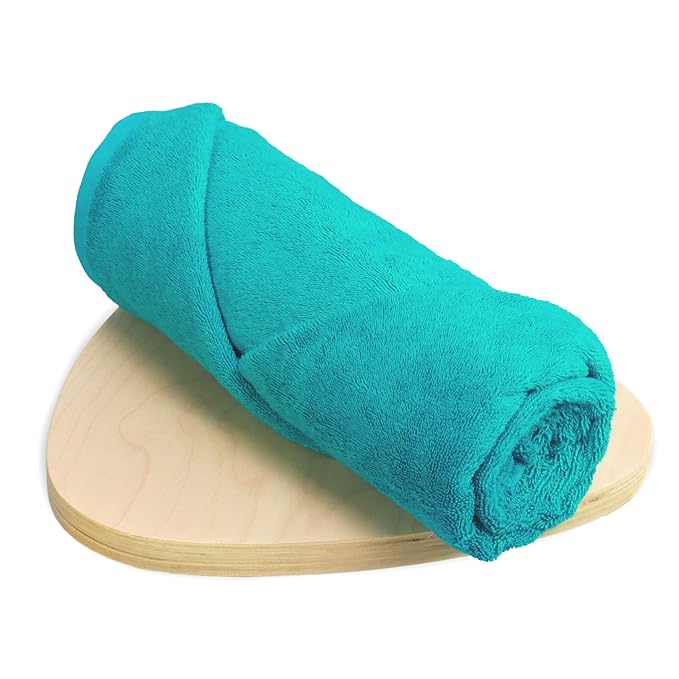 Heelium Bamboo Bath Towel Ultra Absorbent 3x Softer Than Cotton Towels