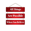 Artvibes Motivational Quotes Wooden Wall Hanger for Home Decor | Decorative Artworks Hangings Items for Home Decoration