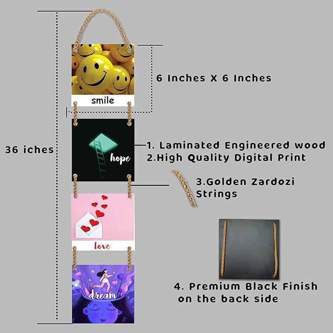 Sehaz Artworks Wall Hangings Home Decor Items Stylish Living Room Bedroom - 4-0006