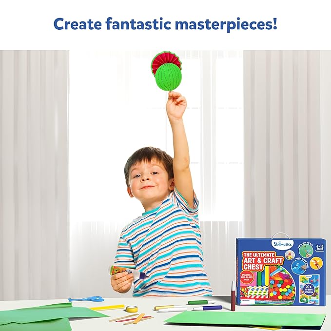 Skillmatics Ultimate Art & Craft Activity Kit Art & Craft Supplies Diy Creative Activity