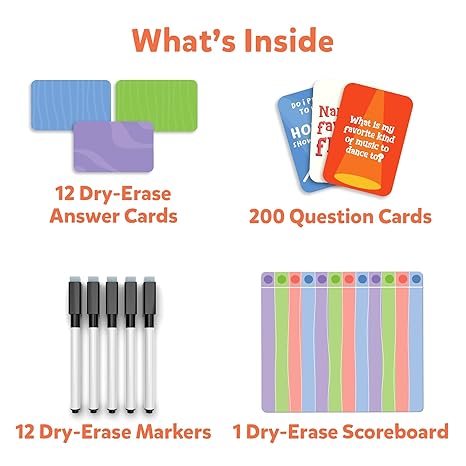 Skillmatics Card Game Who Knows You Best Family Party Game for Boys Girls, Kids Teenagers and Adults