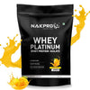 Nakpro Platinum Whey Protein Isolate Mango Flavour - 1000 gms