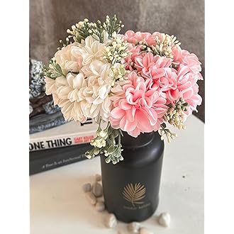 Artificial Multiflora Flower Roses Fake Sticks Bunch Decorative Without Vase Peach Fabric