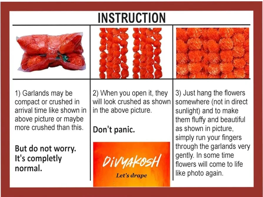 Decorative Marigold Backdrop 150cm Backdrop-Marigold