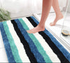 Luxe Home Jericho Doormat 2500 GSM Super Soft Microfiber Anti-Skid Mat Colour Ocean 60x90 cm