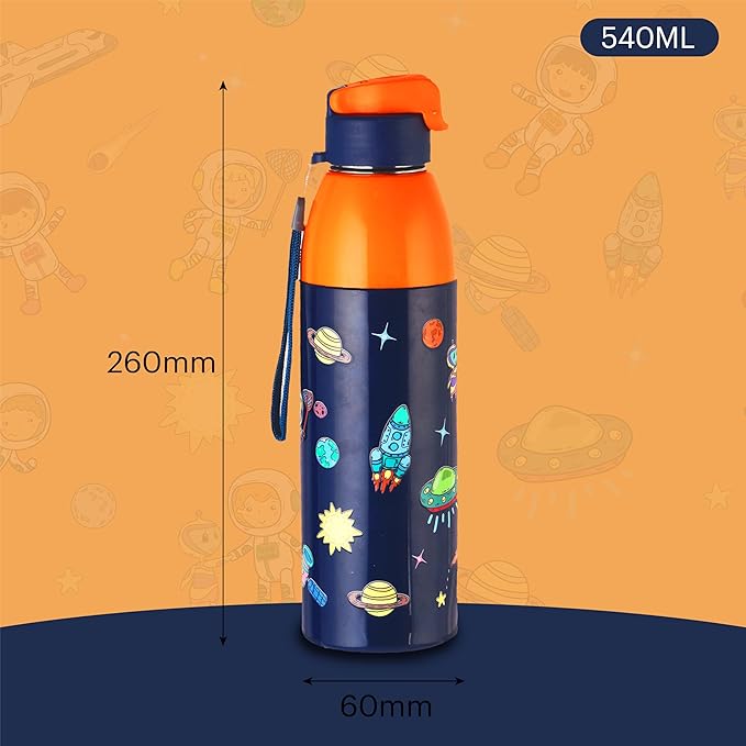 Cello Kidzbee Uranus 600 Cosmic Explorer Water Bottle | 540 ml