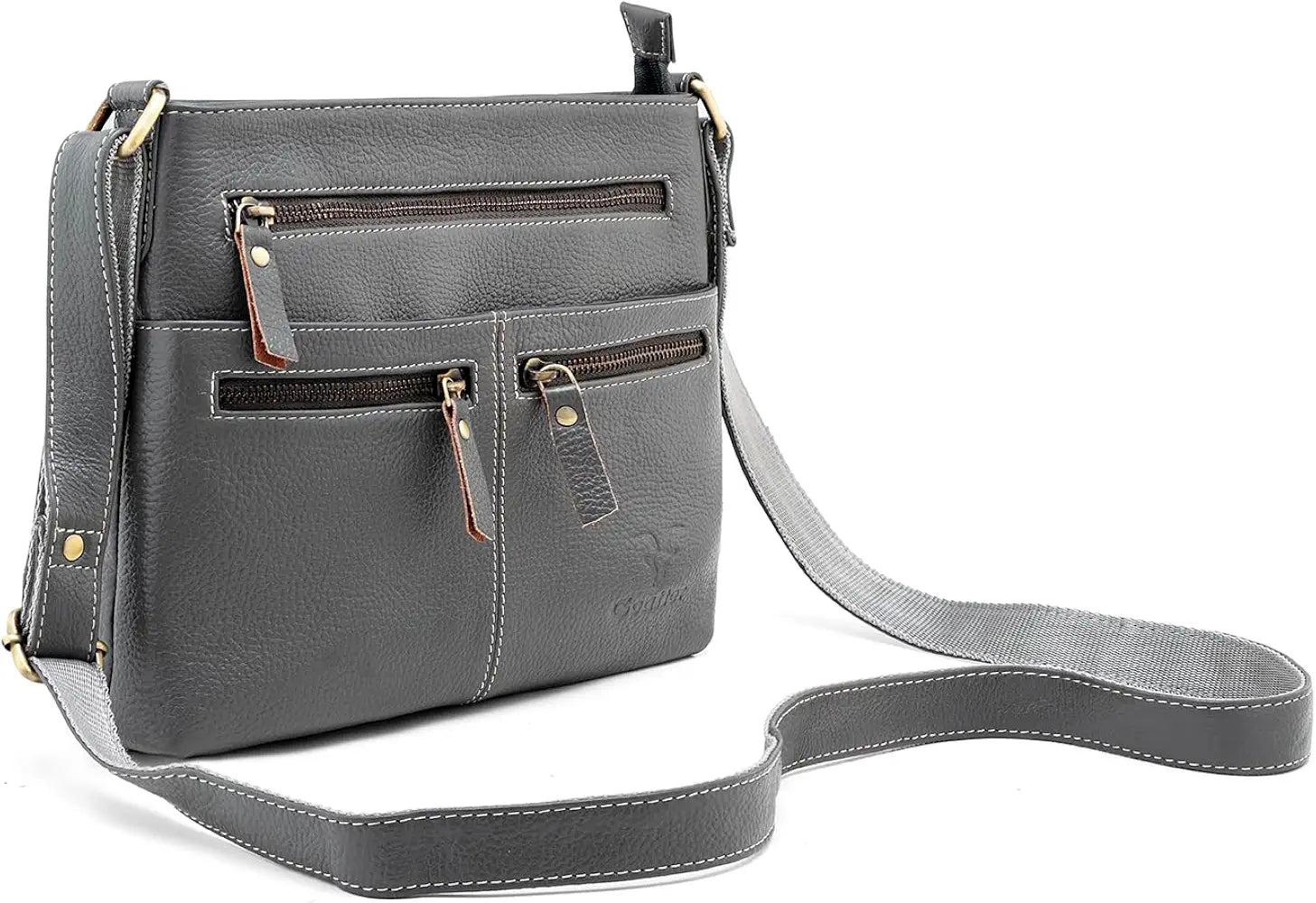 Goatter Genuine Soft Leather Multi Pocket 10